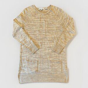 Eight Eight Eight Brown Crewneck Long Sleeve Sweater Tunic Women's Size Medium